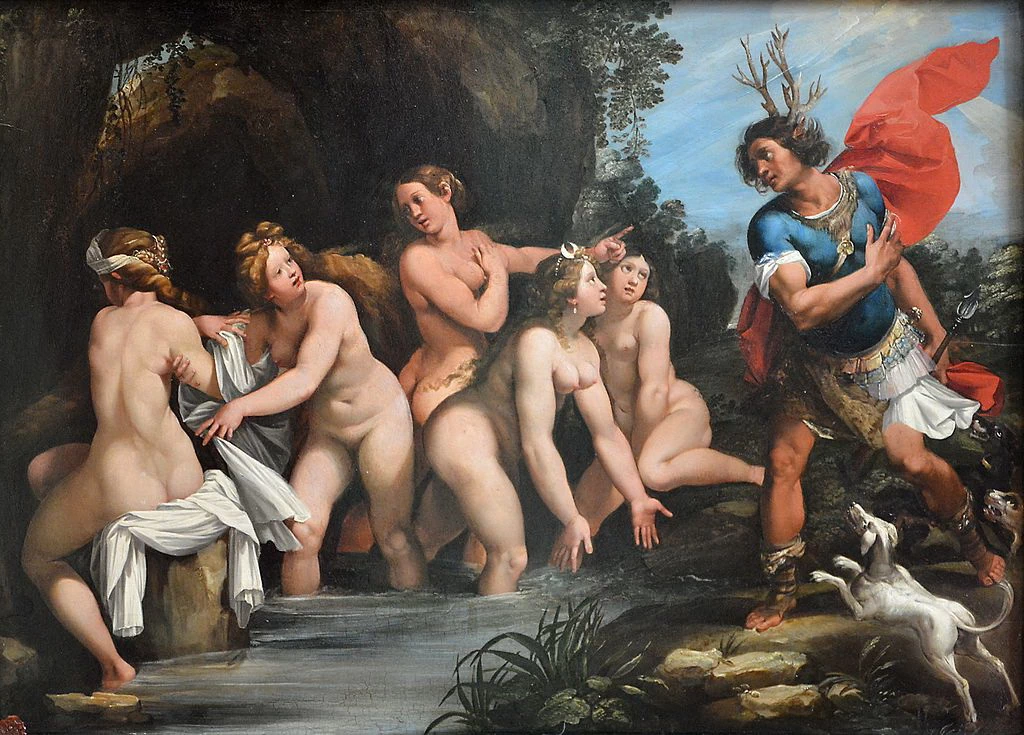 Diana e Acteone - Louvre, Parigi